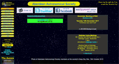 Desktop Screenshot of aberdeenastro.org.uk