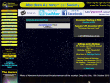Tablet Screenshot of aberdeenastro.org.uk